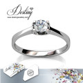 Destiny Jewellery Crystal From Swarovski Caring Brilliant Ring